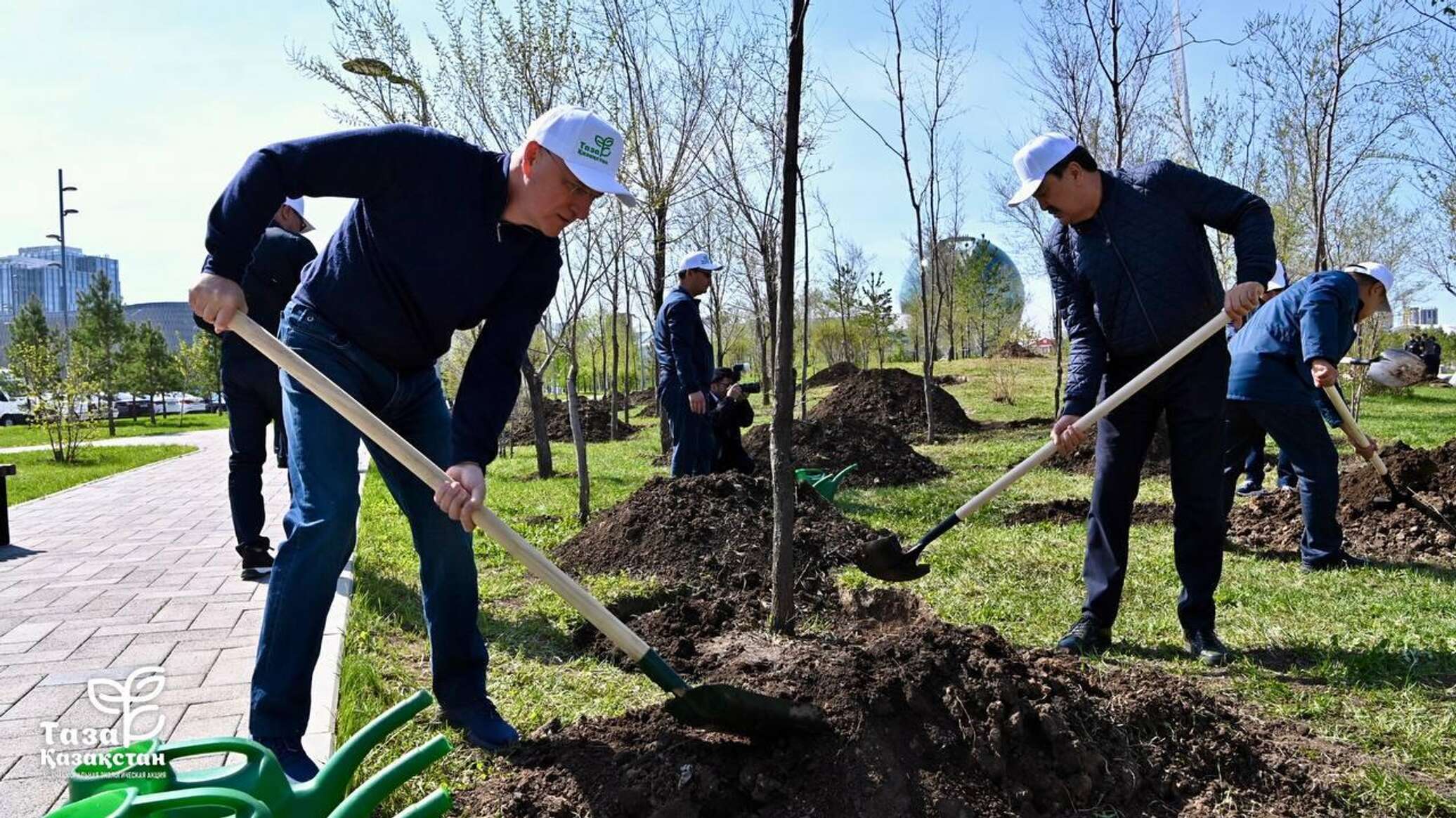 Астанада өткен ауқымды сенбілікке 100 мыңнан астам адам қатысты