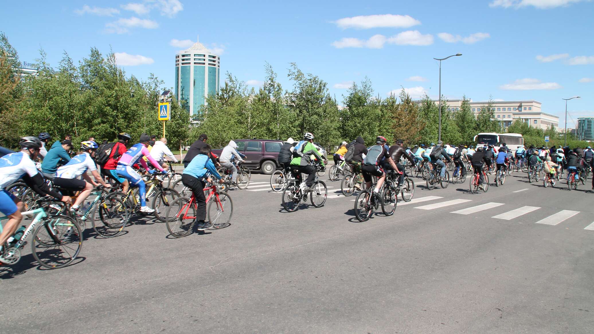 ASTANA TRIATHLON half турниріне байланысты бірқатар көшеде көлік қозғалысы шектеледі 
